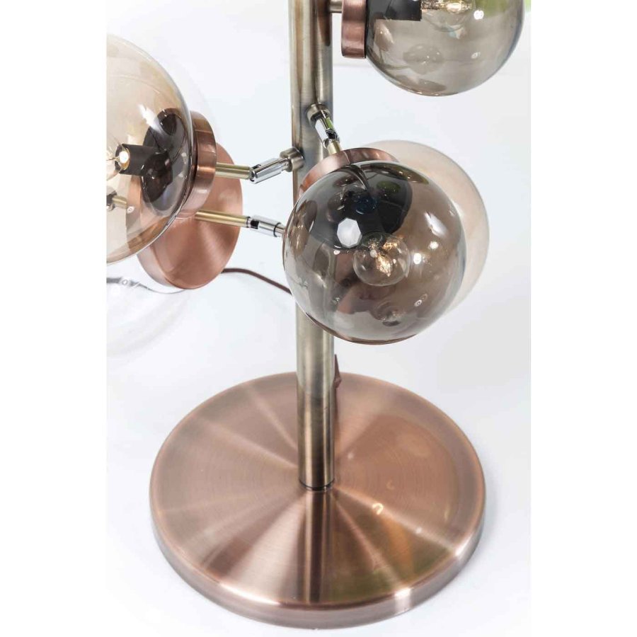 KARE DESIGN Balloon Colore LED gulvlampe - multifarvet akryl/kobber stl