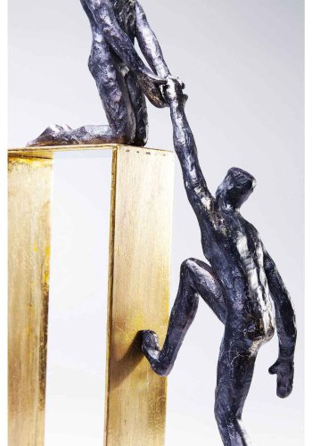 KARE DESIGN Object Elements Come Together figur - polyresin og stl (H:51)