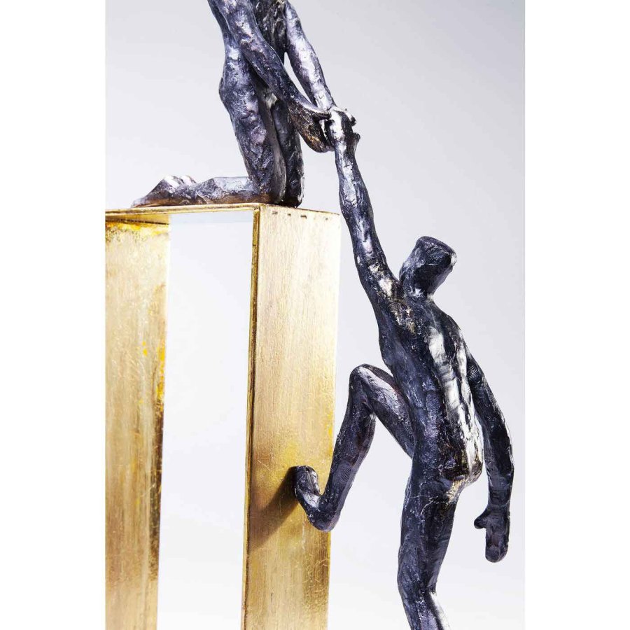 KARE DESIGN Object Elements Come Together figur - polyresin og stl (H:51)