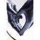 KARE DESIGN Object Elements Heart Hand figur - polyresin og marmor (H:33,5cm)