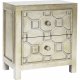 KARE DESIGN Alhambra nattbord - slv, m. 2 skuffer