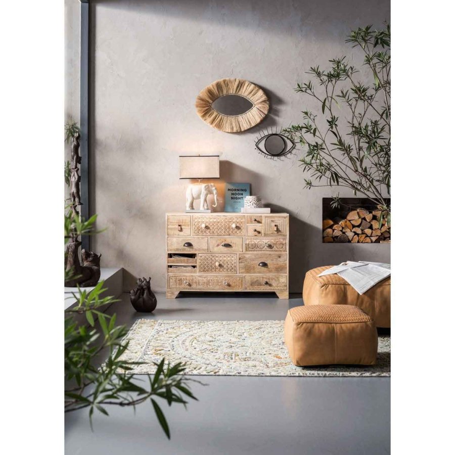 KARE DESIGN Puro kommode - mangotr, m. 14 skuffer