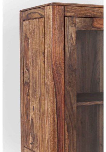 KARE DESIGN Brooklyn Nature Display vitrineskab - natur sheesham/palisander, m. 2 lger