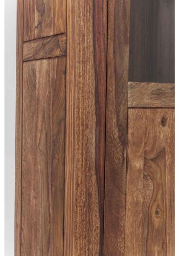 KARE DESIGN Brooklyn Nature Display vitrineskab - natur sheesham/palisander, m. 2 lger