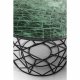 KARE DESIGN East Round sofabordsett - grnn/hvit/svart marmor, rundt (sett m. 3)