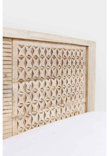 KARE DESIGN Puro sengeramme - natur mangotr (160x200)