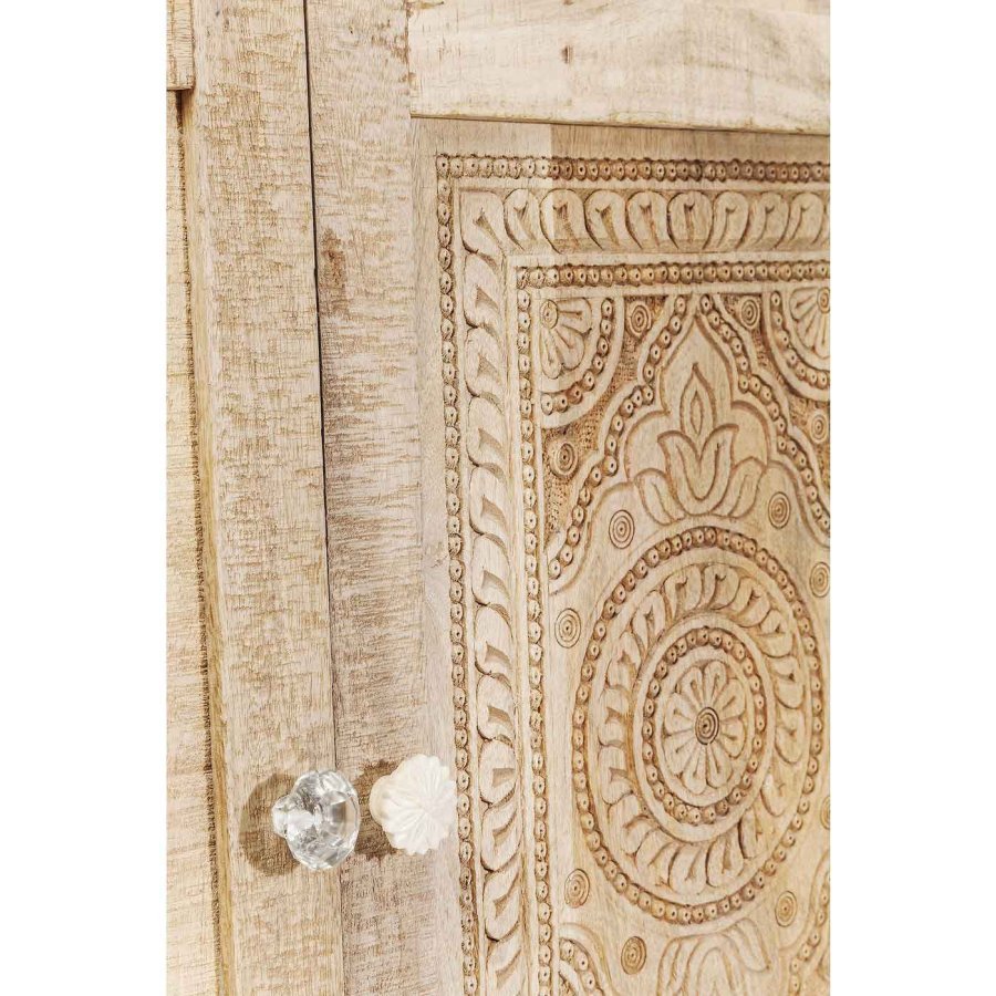 KARE DESIGN Puro Kleiderschrank - Mangoholz, m. 2 Türen