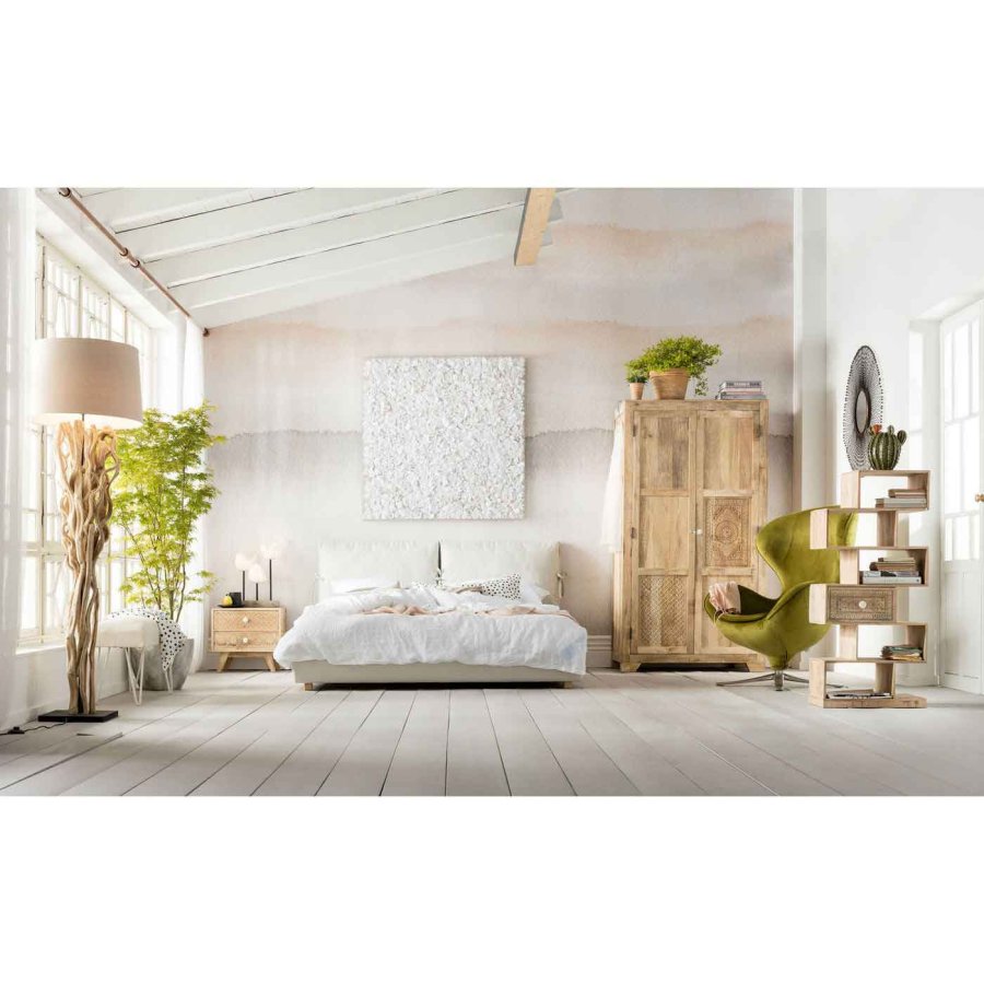 KARE DESIGN Puro Kleiderschrank - Mangoholz, m. 2 Türen