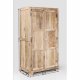 KARE DESIGN Puro Kleiderschrank - Mangoholz, m. 2 Türen