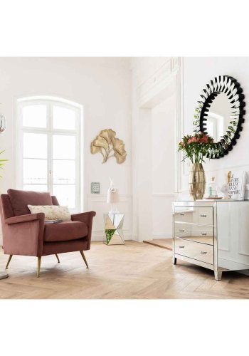 KARE DESIGN Luksus kommode - speilglass, m. 3 skuffer