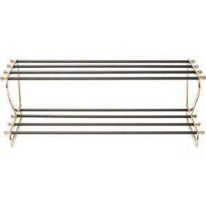 KARE DESIGN Walk skoreol, Lille - guld/sort aluminium/stl