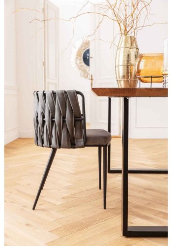 KARE DESIGN Esszimmerstuhl mit Armlehnen Cheerio inkl. Kissen 