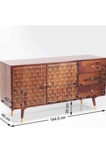 KARE DESIGN Skjenk, Muskat