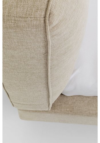 KARE DESIGN East Side sengeramme - beige bomuld/stof (180x200)