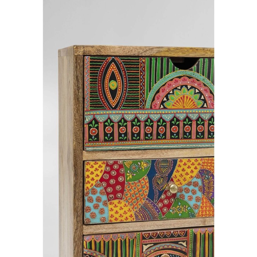 KARE DESIGN Paradise kommode - multifarvet mangotr og MDF (68x30)