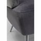 KARE DESIGN Sandwich sofa - gr/slv polyester/stl