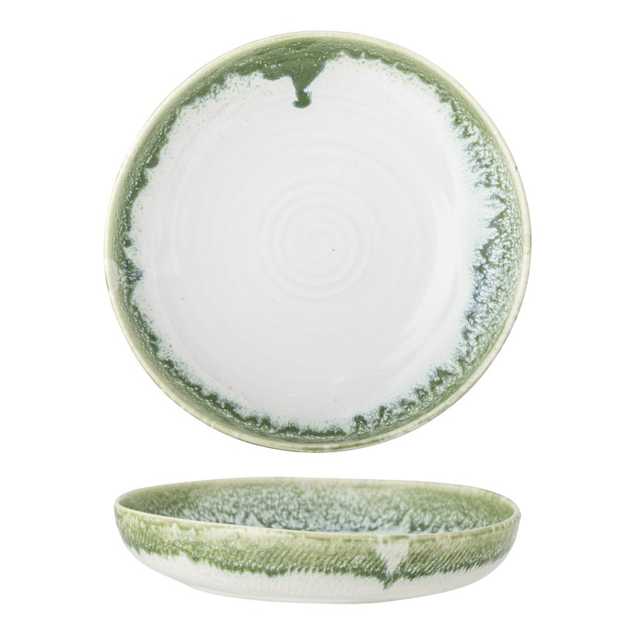 CREATIVE COLLECTION Prim serveringsfat, grnn, steinty