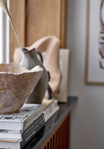 BLOOMINGVILLE Ciron Illustration mit Rahmen, Natur, Eiche, L52xH72xB1 cm