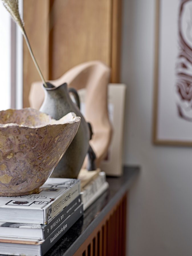 BLOOMINGVILLE Ciron Illustration mit Rahmen, Natur, Eiche, L52xH72xB1 cm