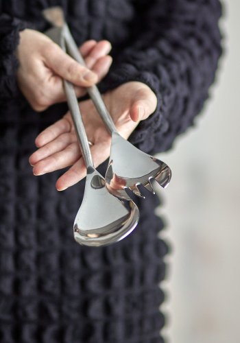 BLOOMINGVILLE Kinnie salatsett, slv, rustfritt stl