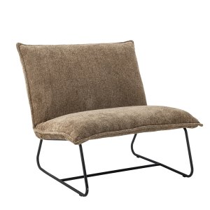 BLOOMINGVILLE Cape Lounge Chair, Brun, tervunnen Polyester