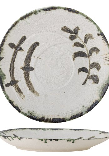 BLOOMINGVILLE Hadyn fad - hvid stentj (D44xH6)