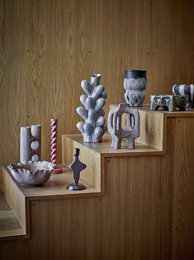 BLOOMINGVILLE Lodi lysestage - natur sandsten (L18xH25,5xB7)