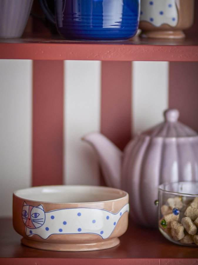 BLOOMINGVILLE Missy Bowl, Braun, Steingut (D14,5xH6 cm, 4er-Set)