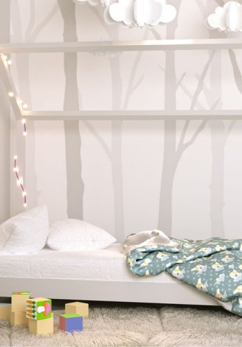 Bella Juniorbett, ohne Matratze - Kiefer weiß (180x80)