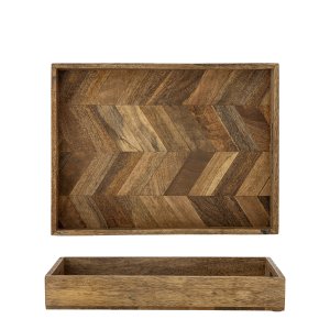 BLOOMINGVILLE Katalyn serveringsbakke - natur mangotr