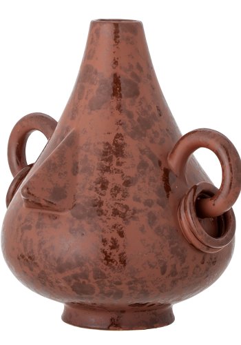 BLOOMINGVILLE Tarun dekorativ vase - brunt steinty (H:35,5)