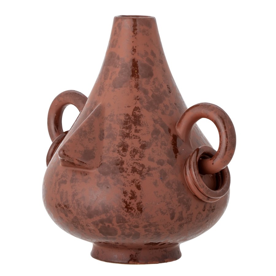 BLOOMINGVILLE Tarun dekorativ vase - brunt steinty (H:35,5)