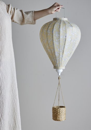 BLOOMINGVILLE MINI Pompkrans, Gul, Polyester