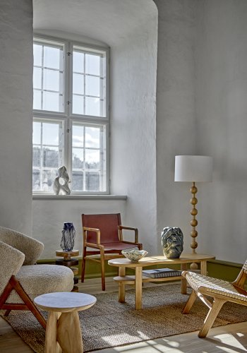 BLOOMINGVILLE Tulla vase, gr, glass