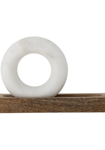 BLOOMINGVILLE Manuella Morter & Pestle, Natural, FSC 100 %, Mango