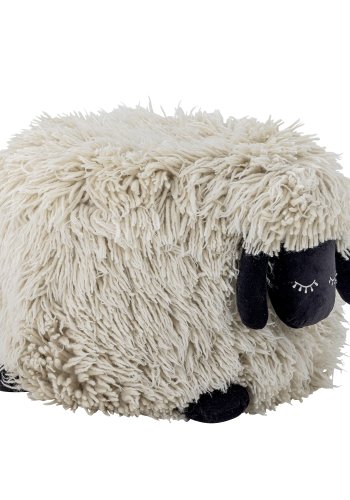BLOOMINGVILLE MINI Dockpuff, Vit, Ull (L50xH45xB50 cm)