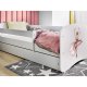 KOCOT KIDS Bett babydreams weiß dancer mit Schublade und Matratze 140/70
