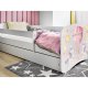 KOCOT KIDS Bett babydreams weißer Ballon mit Schublade mit Matratze 160/80