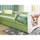 KOCOT KIDS Bett babydreams green bambi ohne Schublade mit Matratze 160/80
