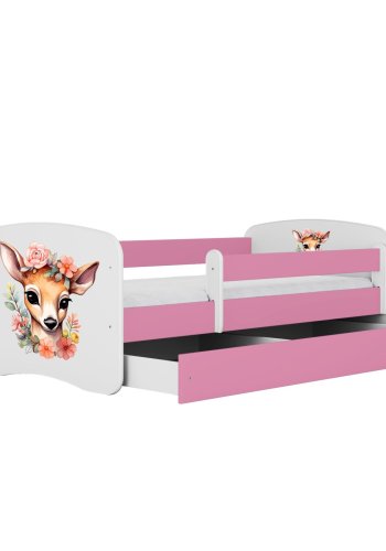KOCOT KIDS Seng babydreams rosa bambi uten skuff med madrass 140/70