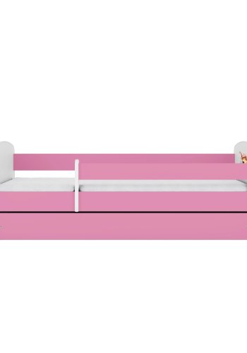 KOCOT KIDS Seng babydreams rosa bambi uten skuff med lateksmadrass 180/80