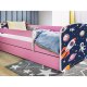 KOCOT KIDS Seng babydreams rosa kosmos med skuff med madrass 160/80