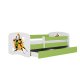 KOCOT KIDS Bett babydreams grün Basketball ohne Schublade mit Matratze 180/80