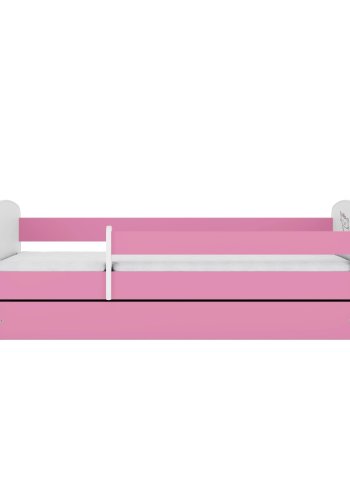 KOCOT KIDS Seng babydreams rosa katt med skuff med madrass 180/80