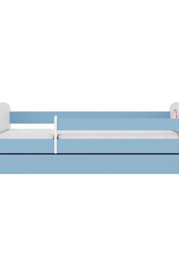 KOCOT KIDS Bett babydreams blue princess ohne Schublade mit Matratze 140/70