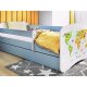 KOCOT KIDS Bett babydreams blau kurz mit Schublade mit Matratze 180/80