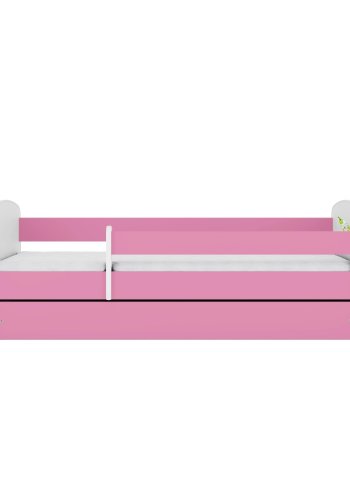 KOCOT KIDS Seng babydreams rosa kort uten skuff med madrass 160/80