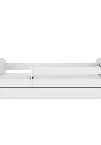 KOCOT KIDS Seng babydreams hvit nasa uten skuff med madrass 160/80