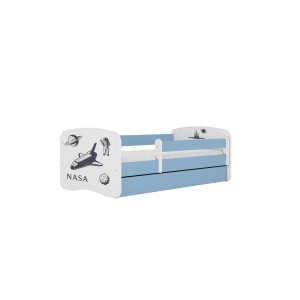 KOCOT KIDS Seng babydreams blue nasa uden skuffe med madras 180/80
