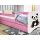 KOCOT KIDS Seng babydreams rosa panda 2 med skuff og madrass 180/80